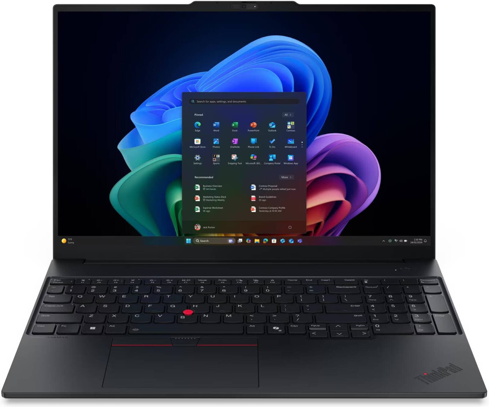 Lenovo ThinkPad E16 Gen 3 16" WUXGA Laptop, Intel Core Ultra 7 256V, 16GB LPDDR5X, 512GB PCIe 4.0 SSD, Intel Arc 140V, Arabic Backlit Keyboard, DOS, 1-Year Warranty + Topload Case | 22AY0016GR