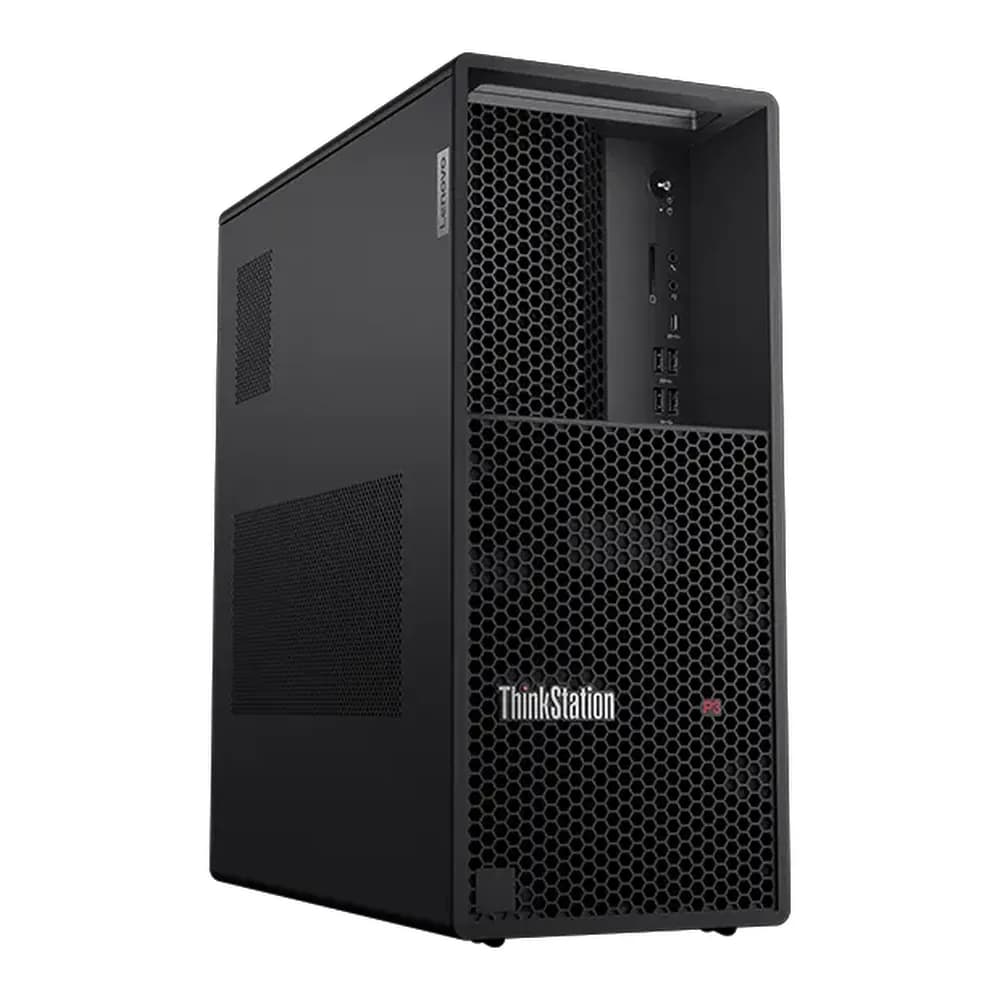 Lenovo ThinkStation P3 Tower Gen 2 Workstation PC, Intel Core Ultra 9 285K Processor, 16GB DDR5 RAM, 512GB SSD, Integrated Intel Graphics, Windows 11 Pro, 750W Power Supply, 3 Year Warranty | 30HTS02500